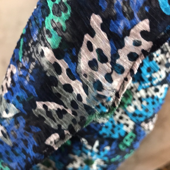 Jason Wu grey midnight floral blue maxi dress J42 - Picture 3 of 5